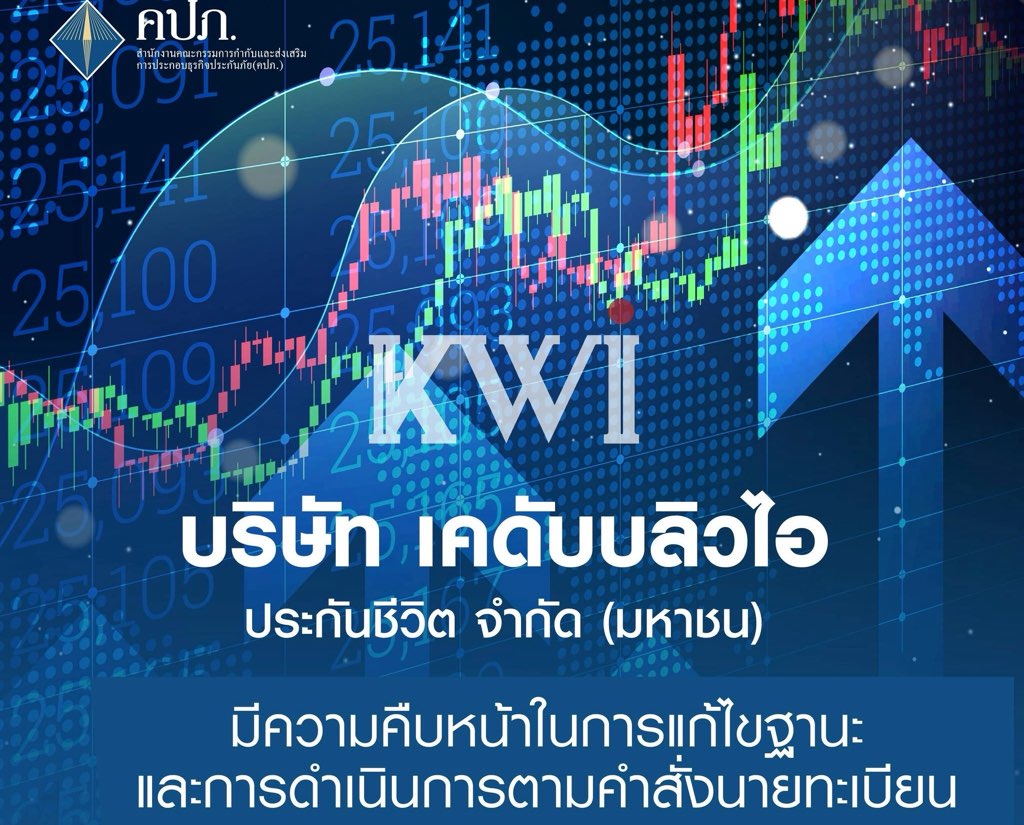 คปภ. ชี้แจงความคืบหน้าการแก้ไขฐานะทางการเงินของ บริษัท เคดับบลิวไอ ประกันชีวิต จำกัด (มหาชน)