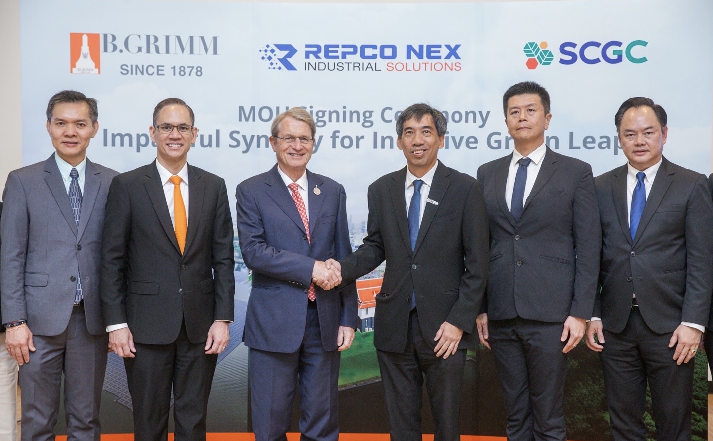 B.Grimm Power จับมือครั้งสำคัญกับ SCGC สู่เป้าหมาย Net Zero  ยกระดับโรงไฟฟ้าด้วยดิจิทัลโซลูชันอัจฉริยะ “DRS by REPCO NEX”  เร่งขับเคลื่อนพลังงานสะอาดแห่งอนาคตให้กับประเทศไทย