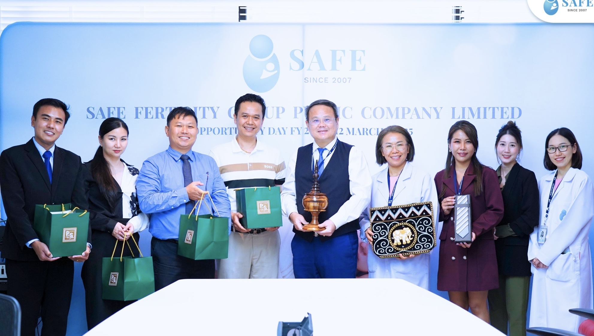 SAFE เปิดบ้านต้อนรับ Moe Kaung Hospital (Origin Fertility Center) ประเทศเมียนมา