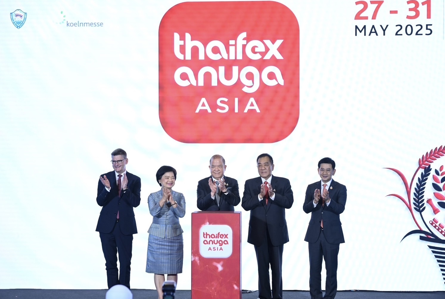 พิชัย” ปลื้มความสำเร็จ “THAIFEX – ANUGA ASIA 2025” สร้างสถิติใหม่! ผู้เข้างานทะลุ 1.42 แสนคน สร้างมูลค่าการค้าพุ่งกว่า 1.35 แสนล้านบาท