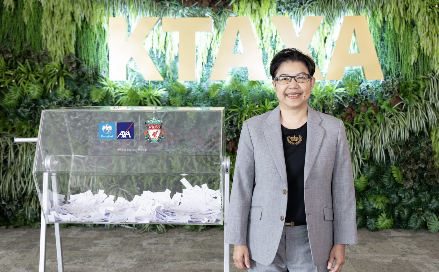 กรุงไทย–แอกซ่า ประกันชีวิต ประกาศรายชื่อผู้โชคดีในแคมเปญ“ลุ้นทริปเที่ยวอังกฤษ พร้อมดูบอลทีมลิเวอร์พูลสุดเอ็กซ์คลูซีฟ”ประจำปี 2568