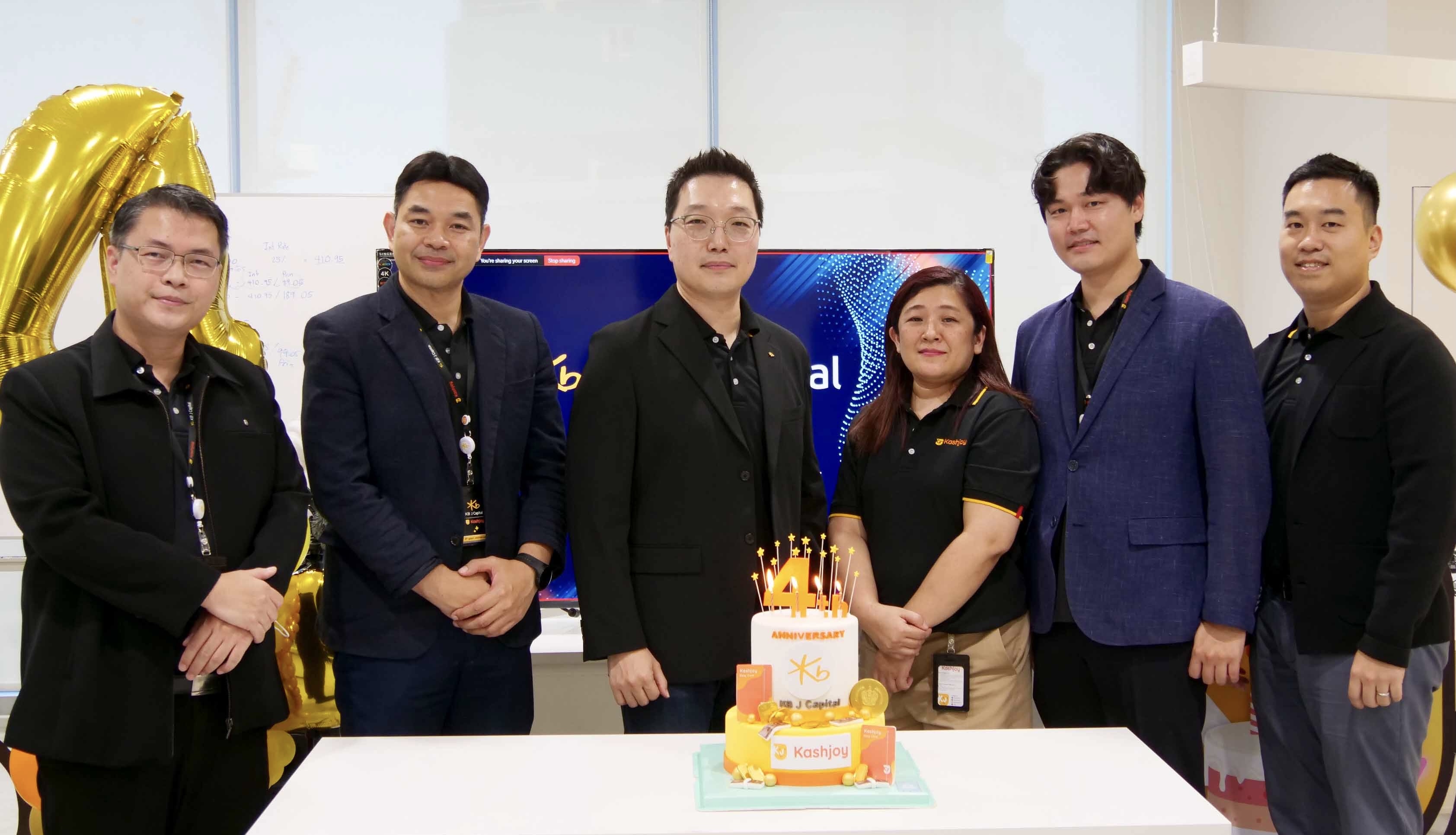 KB J Capital ฉลองครบรอบ 4 ปี พร้อมรุกตลาดสินเชื่อบัตรกดเงินสดเปิดตัวแอปพลิเคชันใหม่เร็วๆ นี้